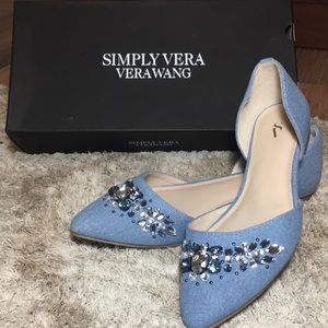 NEW Simply Vera denim flats - 20% off bundles